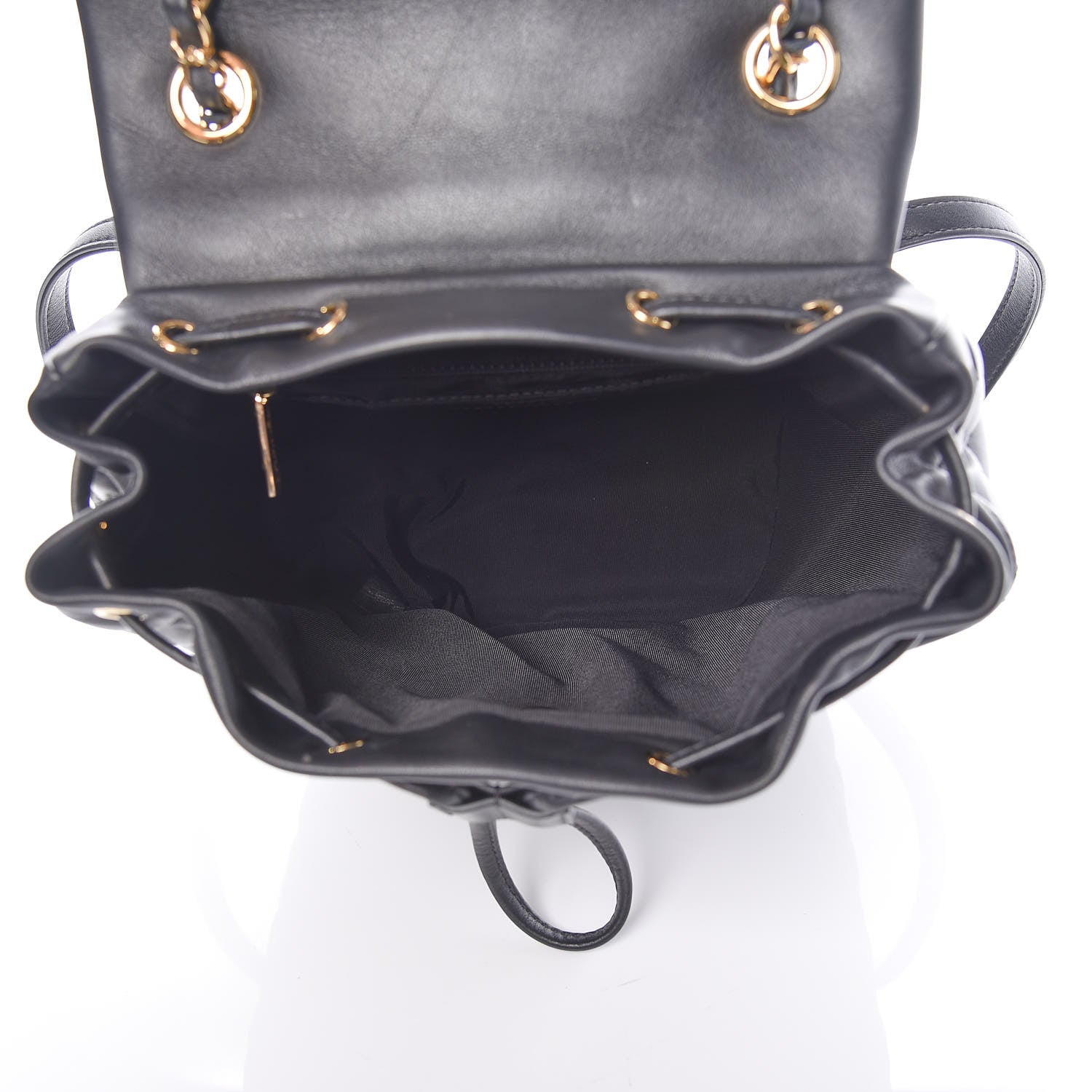 Chanel Lambskin Quilted Small Urban Spirit Backpack Black 5 of 10