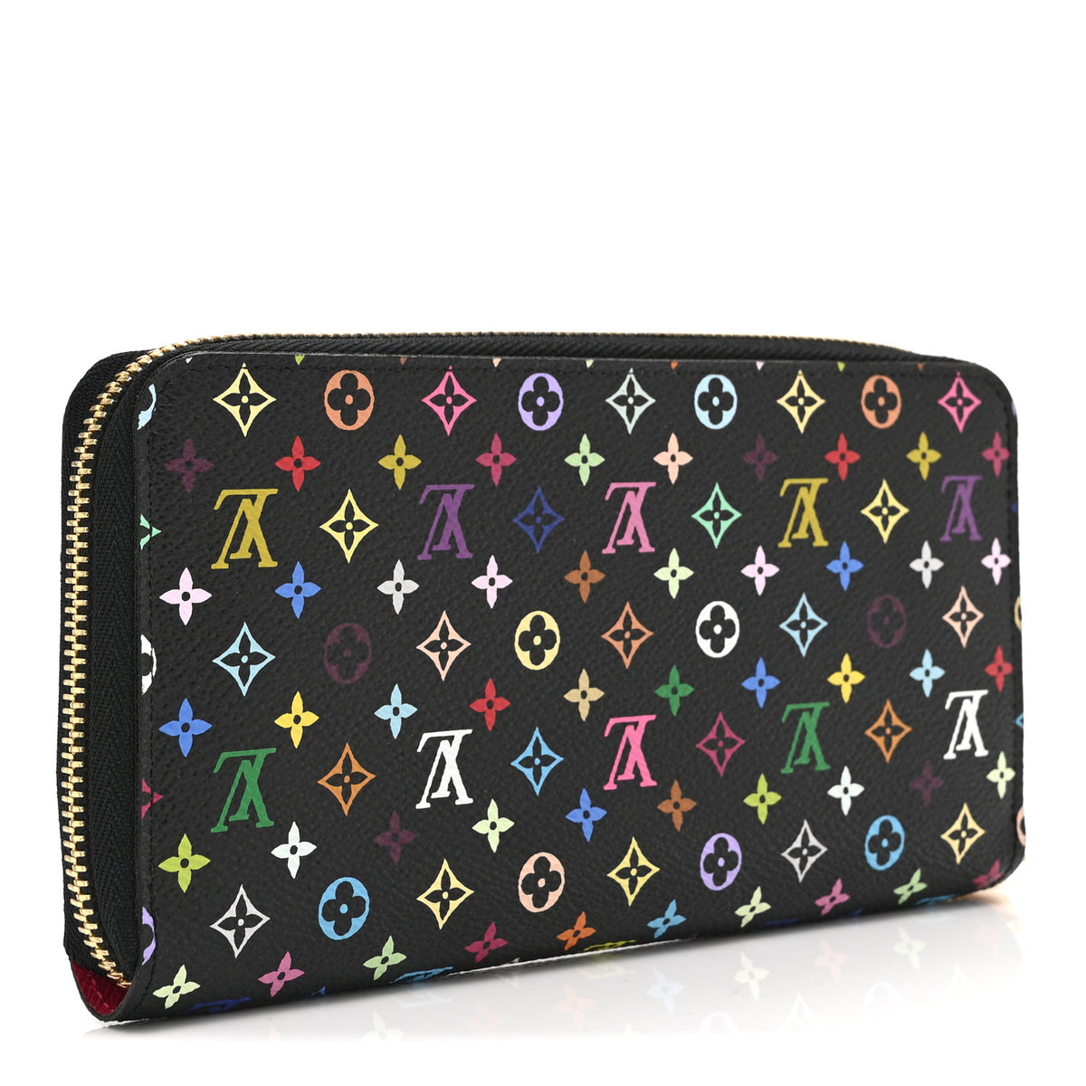 Monogram Multicolor Zippy Wallet Black Grenade