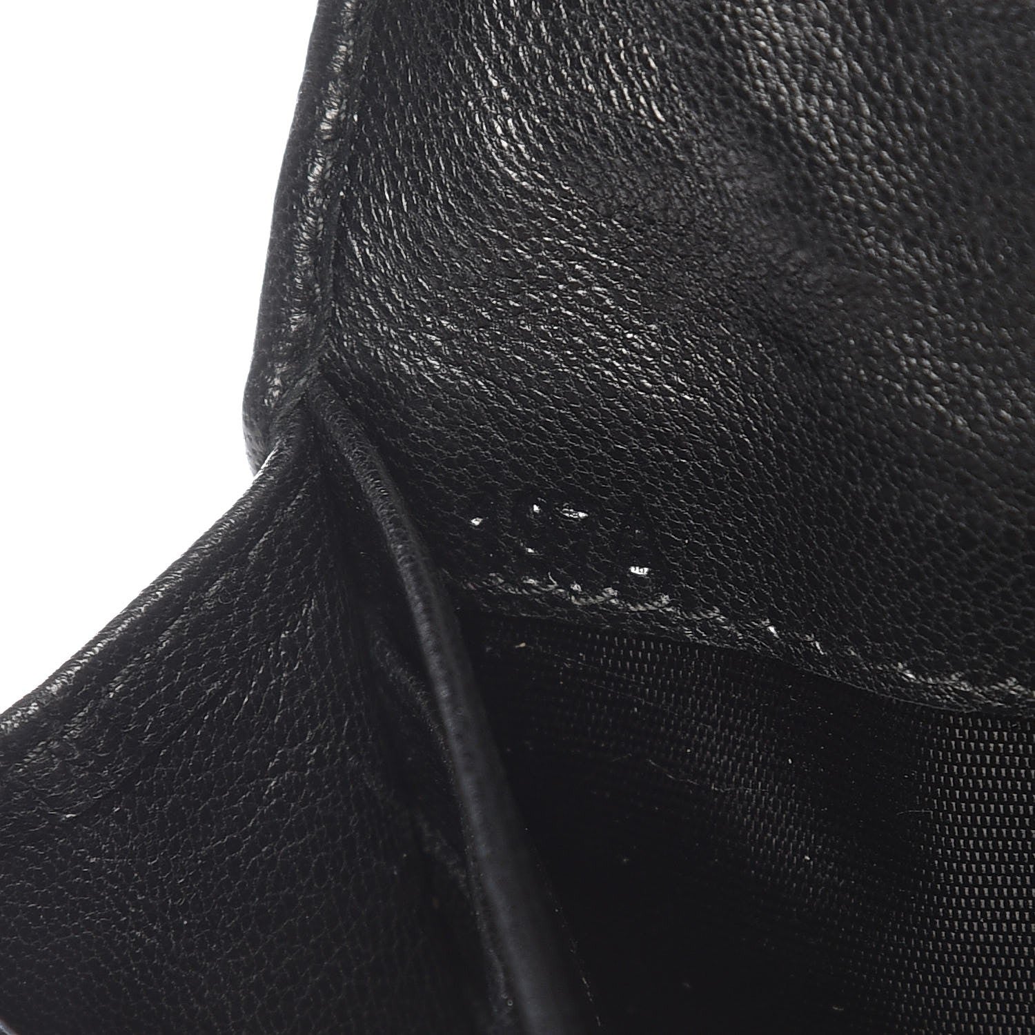 Miu Miu Nappa Quilted Flap Wallet Inchiostro 10 of 11