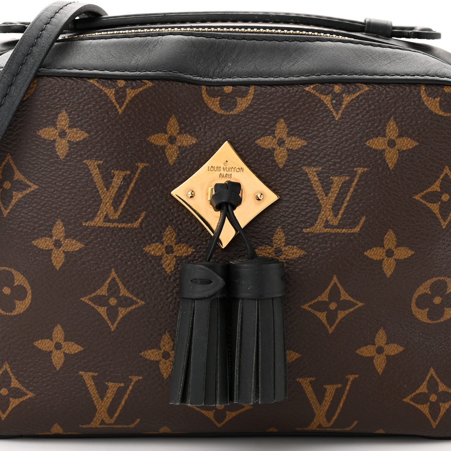 Louis Vuitton Monogram Saintonge Black 9 of 14