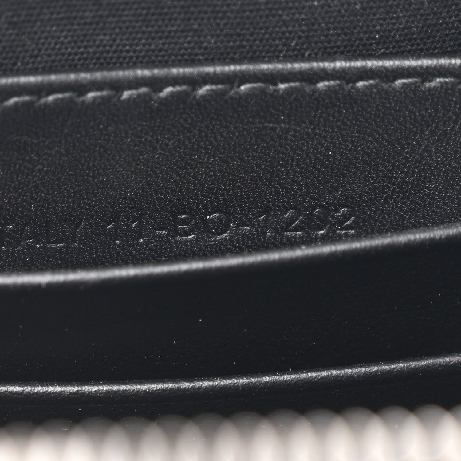 Christian Dior Oblique Zipped With Strap Pouch Blue Black 9 of 13
