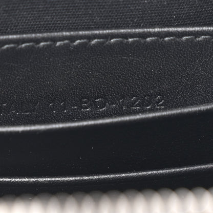 Christian Dior Oblique Zipped With Strap Pouch Blue Black 9 of 13