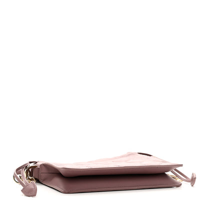 Christian Dior Lambskin Cannage Milly Mini Drawstring Bag Pink Peony 4 of 10
