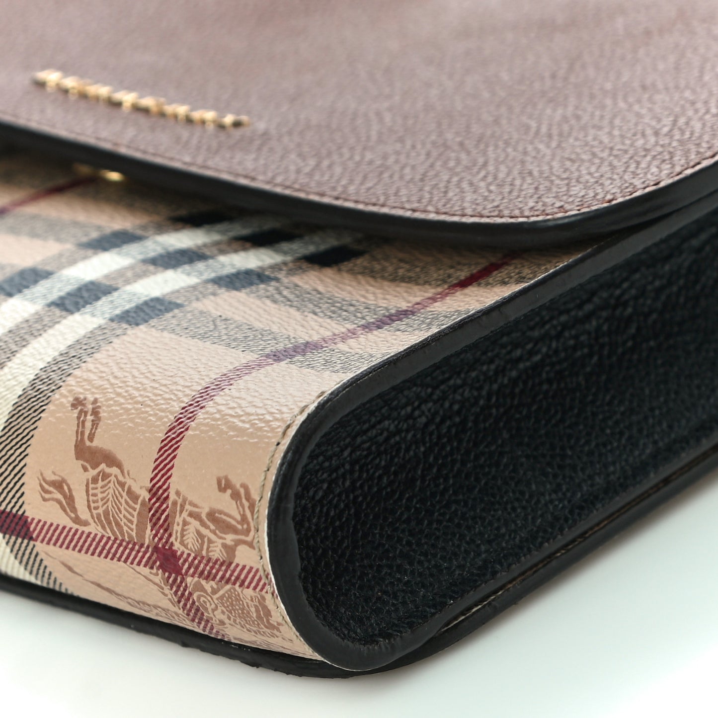 Haymarket Check Small Loxley Crossbody Bright Toffee