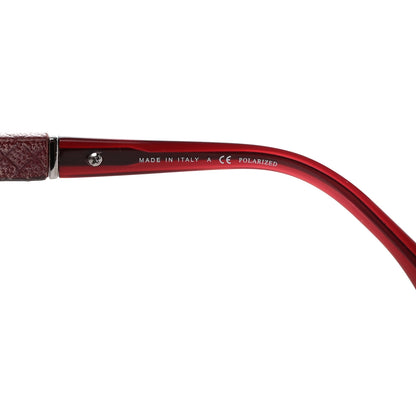 Chanel Lambskin Quilted CC Aviator Sunglasses 4195-Q Burgundy 6 of 8