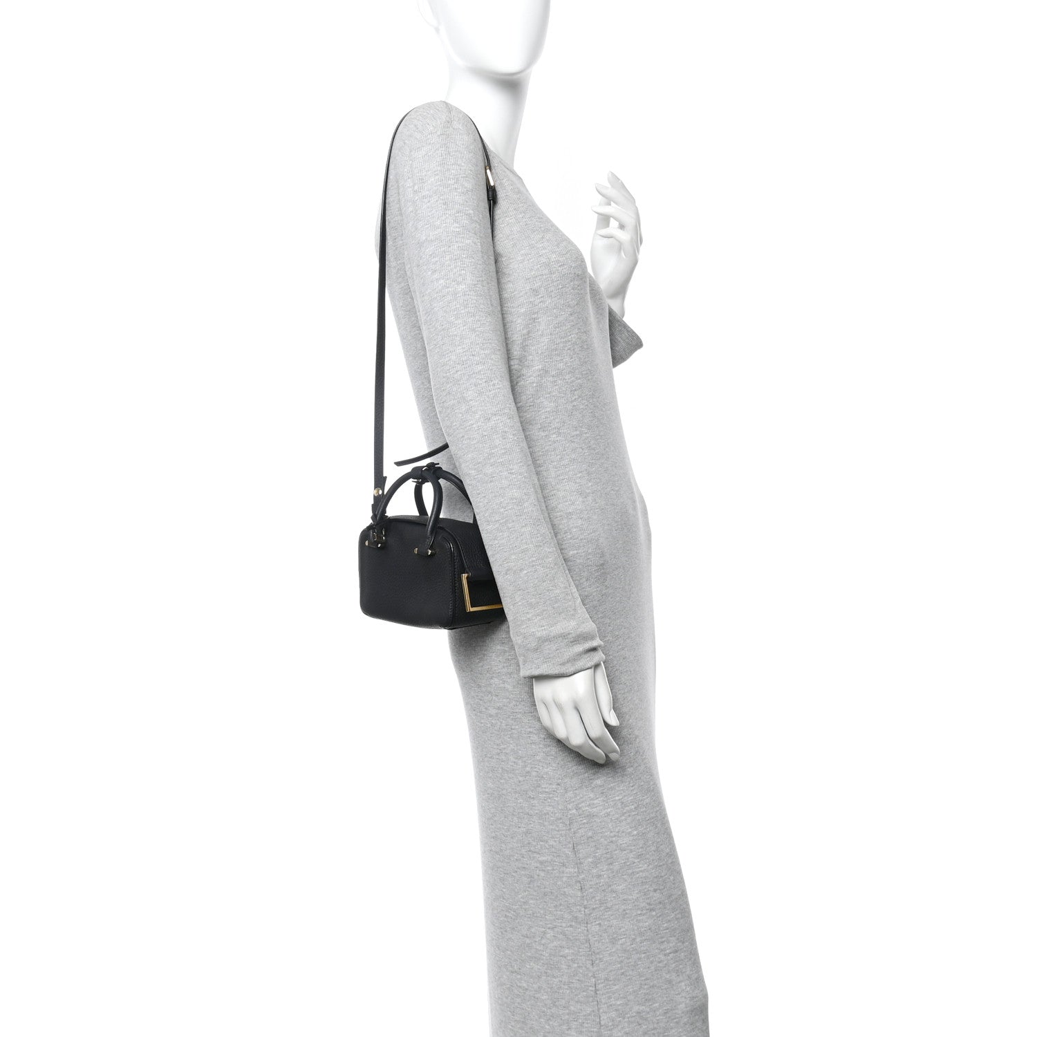 Delvaux Taurillon Soft Nano Cool Box Black 2 of 11