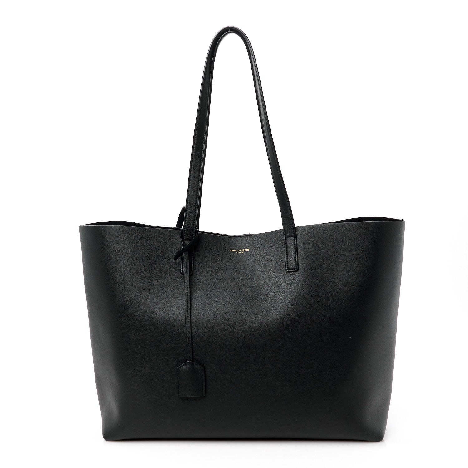 Saint Laurent Calfskin Large Shopping Tote Black 1 of 13