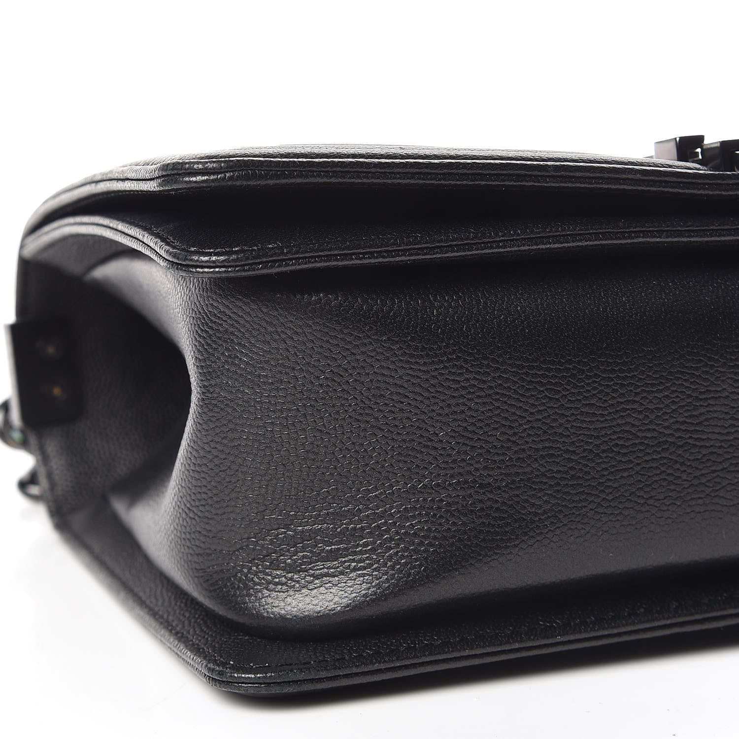 Chanel Caviar Quilted Medium Boy Flap So Black 5 of 9