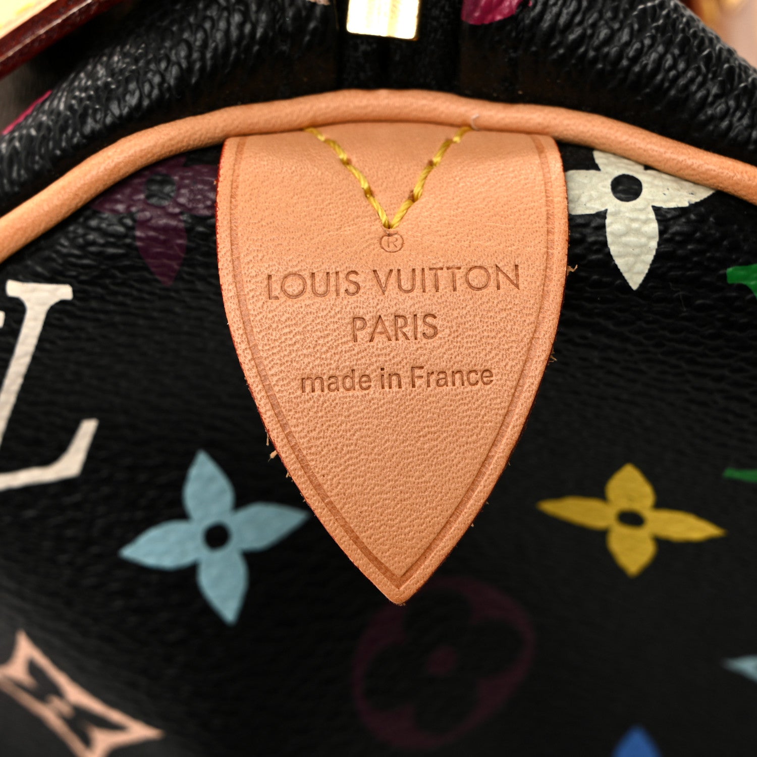 Louis Vuitton Monogram Multicolor Speedy 30 Black 6 of 11