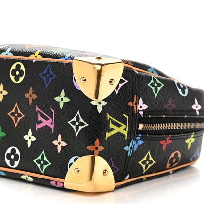 Louis Vuitton Monogram Multicolor Trouville Black 10 of 12