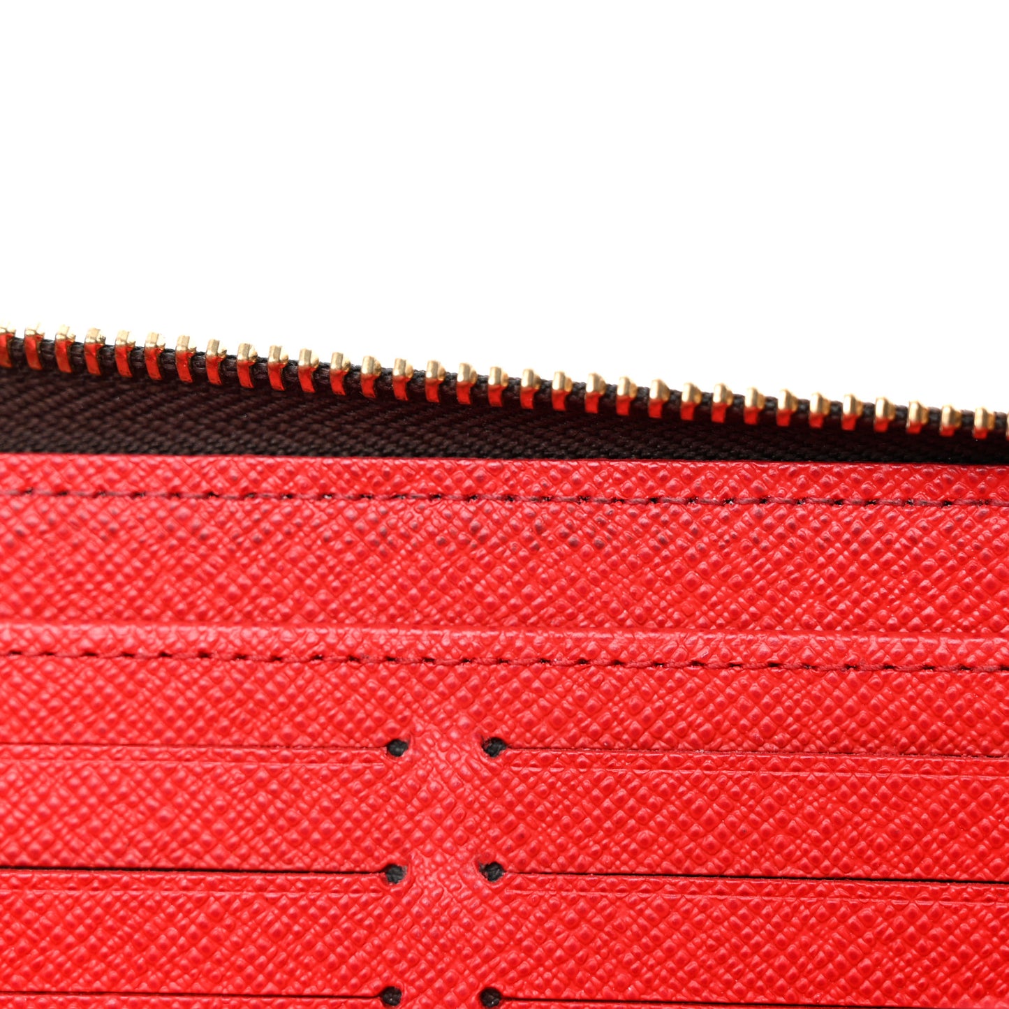 Monogram Zippy Wallet Coquelicot