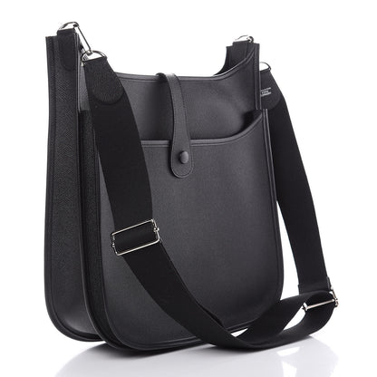 Hermes Epsom Evelyne III GM Black 3 of 10