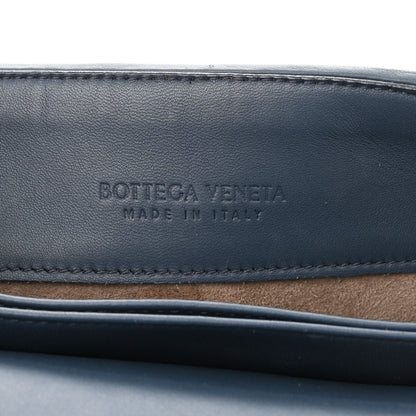 Bottega Veneta Nappa Intrecciato Baby Olimpia Shoulder Bag Denim 7 of 10