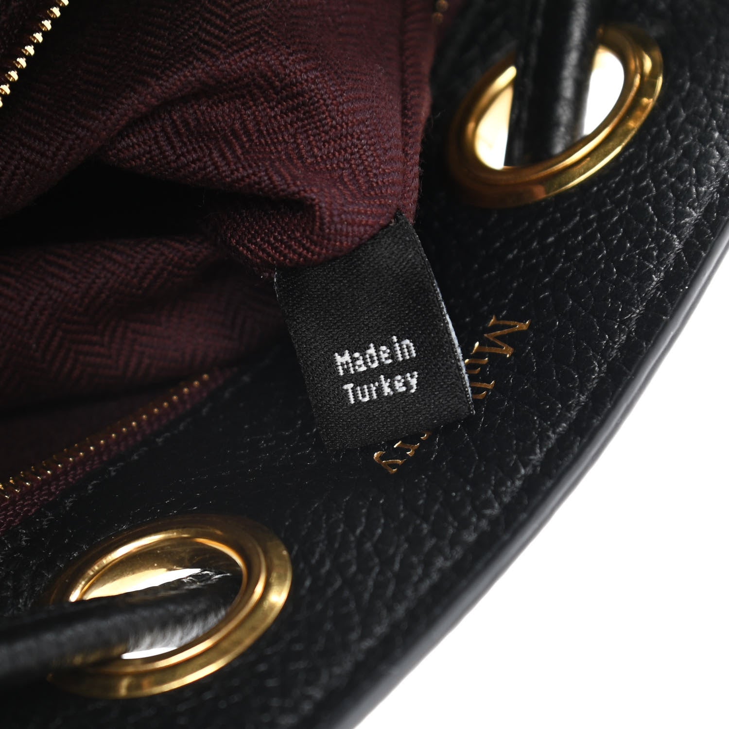 Mulberry Small Classic Grain Small Hampstead Black 8 of 10
