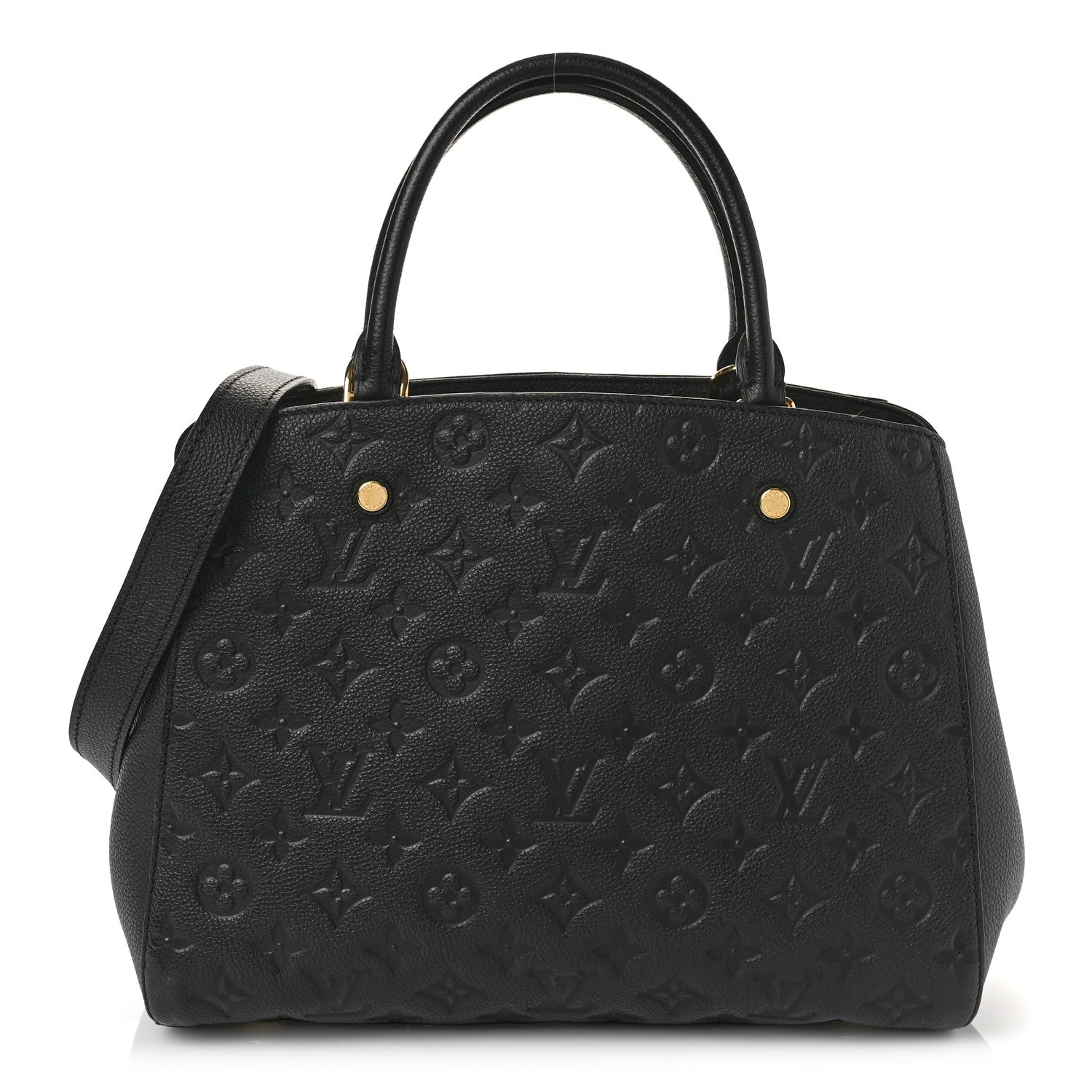 Louis Vuitton Empreinte Montaigne MM Black 1 of 12
