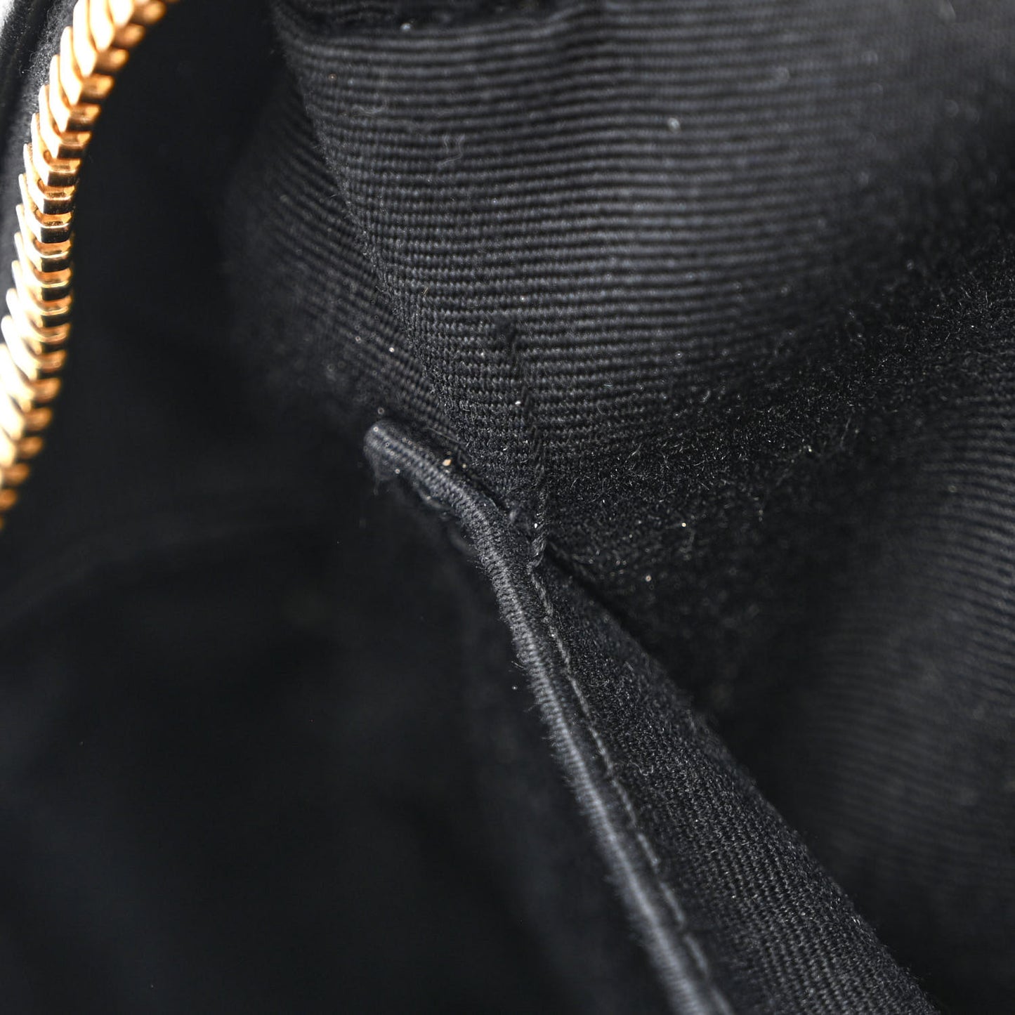 Calfskin Matelasse Monogram Lou Camera Bag Black