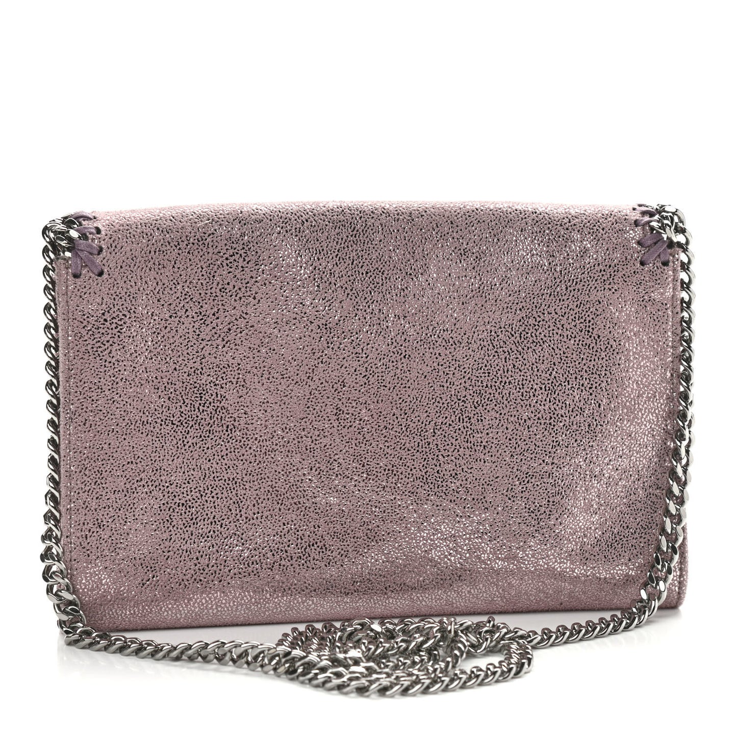 Shaggy Deer Falabella Mini Crossbody Bag Pink