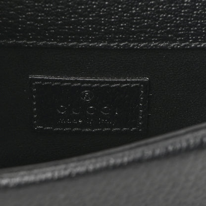 Gucci Jacquard Black Denim GG Monogram Super Mini Dionysus Shoulder Bag Black Ivory 6 of 9