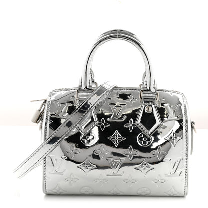 Louis Vuitton Monogram Miroir Speedy Bandouliere 20 Silver 1 of 10