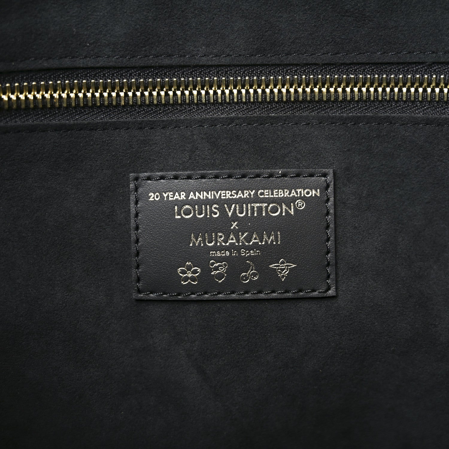 Louis Vuitton LV X TM Empreinte Flowers Neverfull MM Black 7 of 9