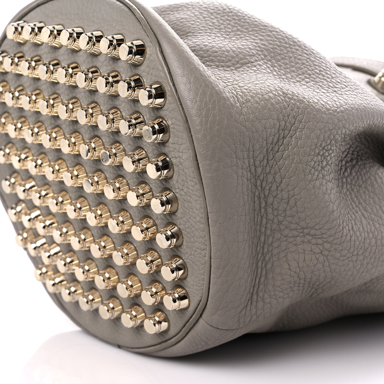 Alexander Wang Pebbled Lambskin Diego Bucket Bag Taupe 7 of 10