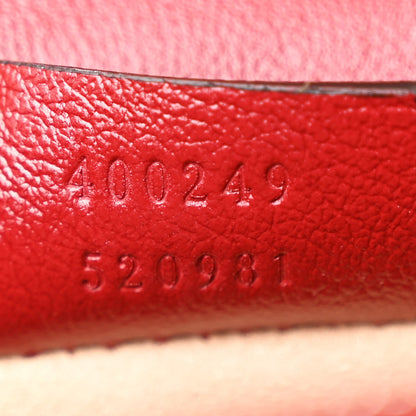 Gucci Tweed GG Monogram Small Dionysus Shoulder Bag White Black Romantic Cherry 8 of 11