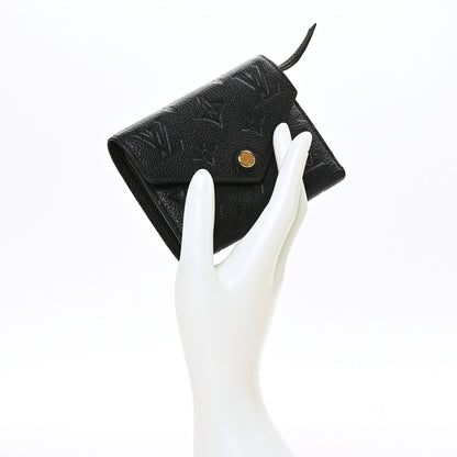 Louis Vuitton Empreinte Victorine Wallet Black 2 of 6