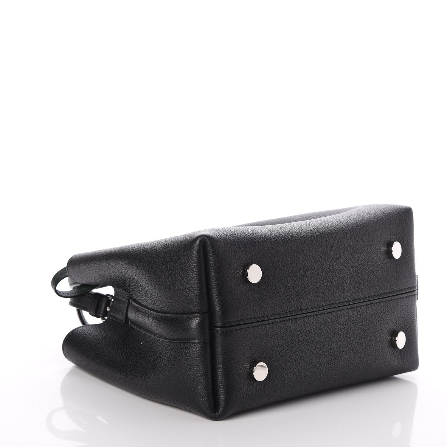 Christian Dior Grained Calfskin Small Blossom Tote Black 5 of 12