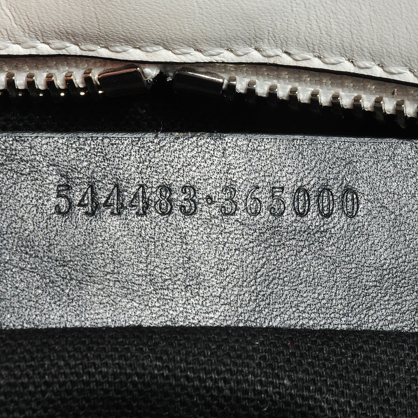 Calfskin Studded Mini Padlock Tote Black White