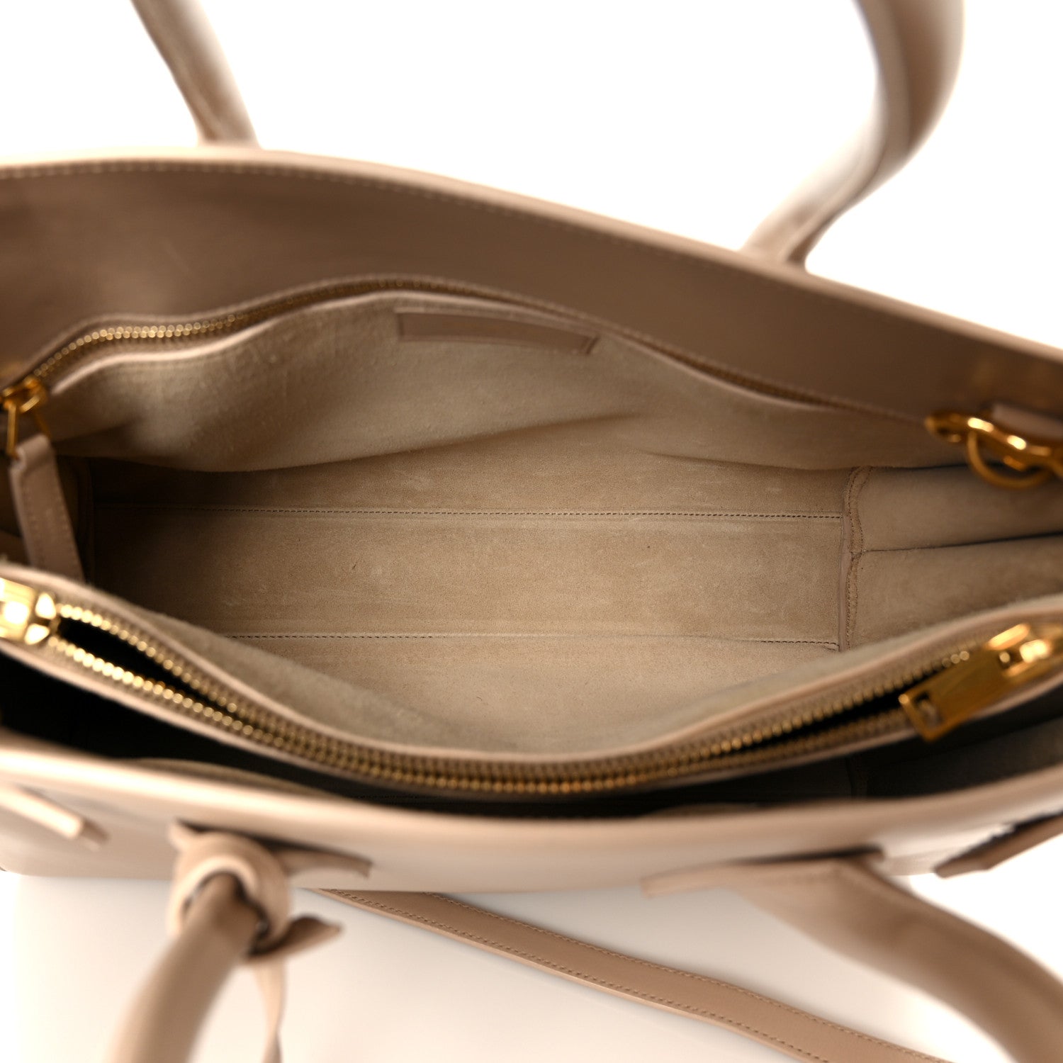 Saint Laurent Calfskin Small Sac De Jour Dark Beige 5 of 12