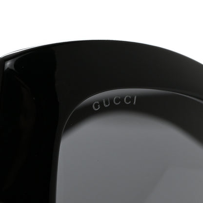 Gucci Acetate GG Butterfly Sunglasses GG0808S Black 7 of 8