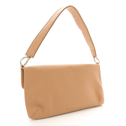 Chanel Lambskin Mademoiselle Chocolate Bar Shoulder Bag Beige 3 of 13