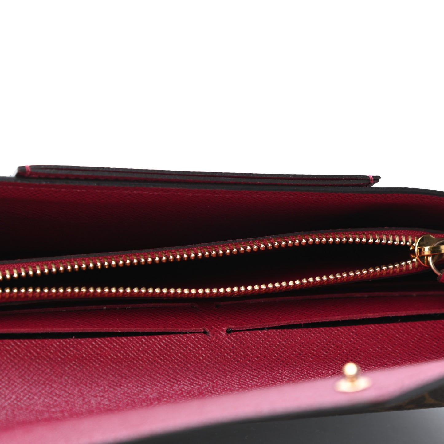 Monogram Jeanne Wallet Fuchsia