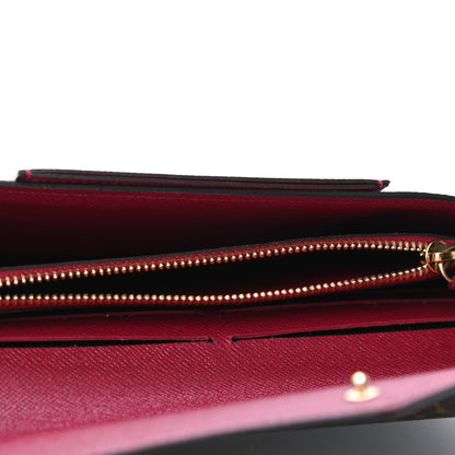 Louis Vuitton Monogram Jeanne Wallet Fuchsia 5 of 5