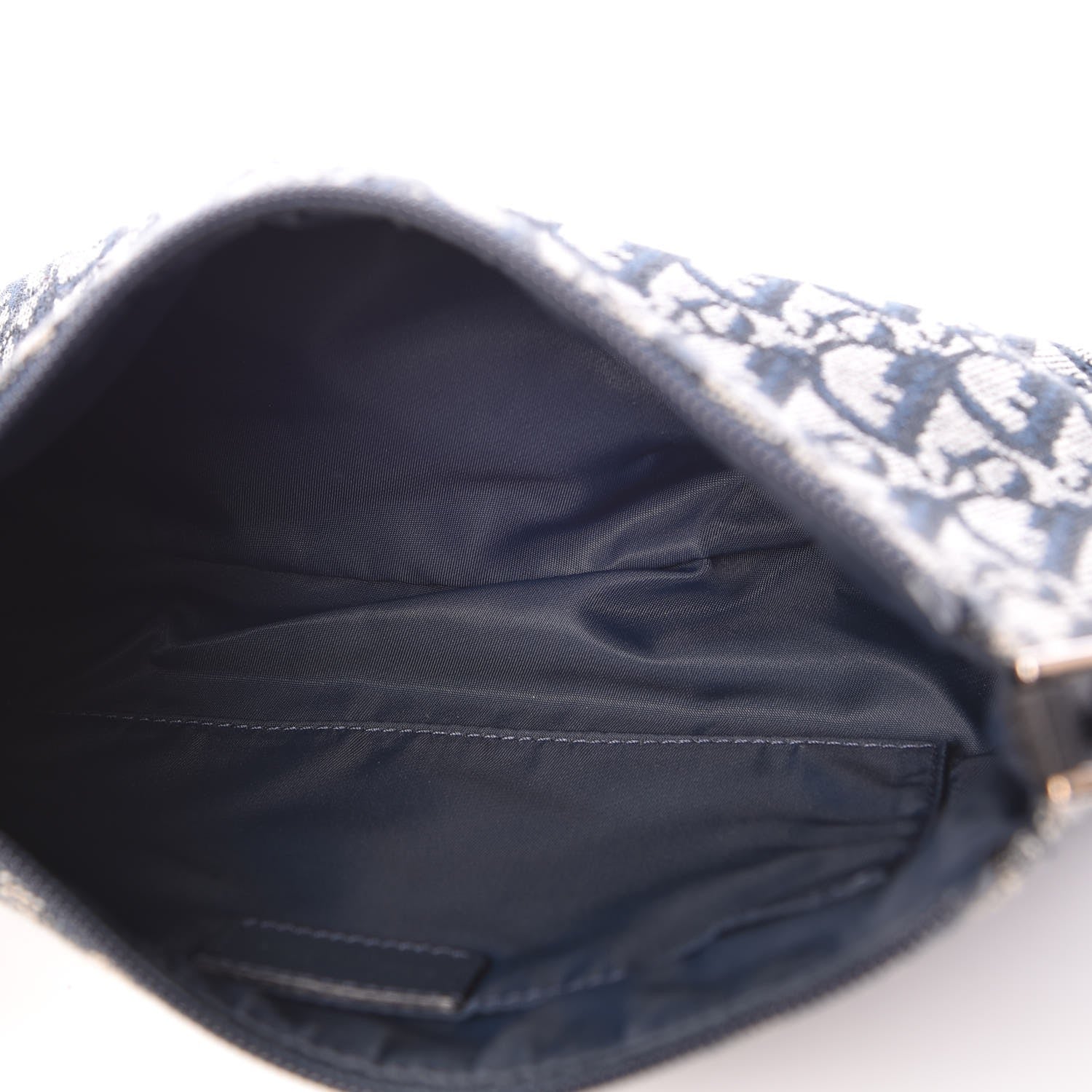 Christian Dior Monogram Shoulder Bag Pochette Blue 5 of 8
