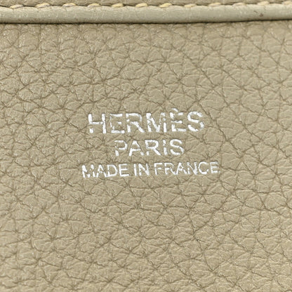 Hermes Taurillon Clemence Evelyne III GM Sauge 5 of 12