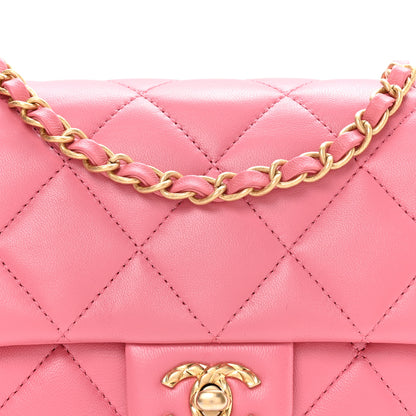 Chanel Lambskin Quilted CC Small Dynasty Flap Pink 7 of 10