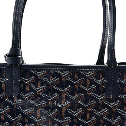 Goyard Goyardine Reversible Mini Anjou Navy 8 of 10
