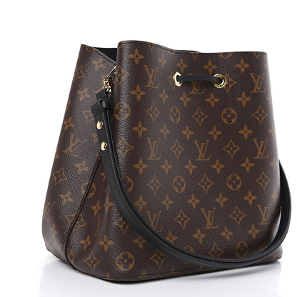 Louis Vuitton Monogram Neonoe MM Black 2 of 7