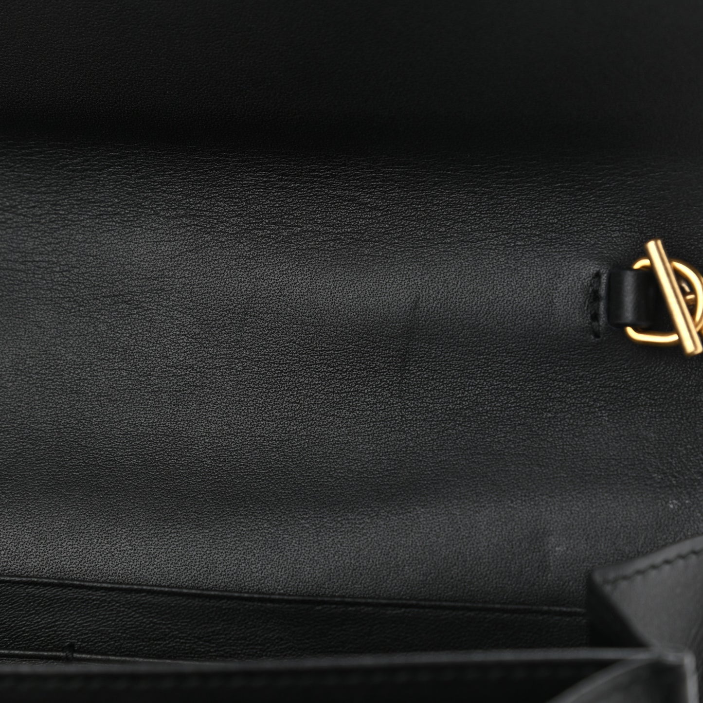 Velvet Matelasse GG Marmont Chain Wallet Black