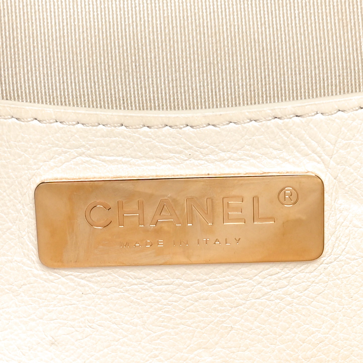 Calfskin Quilted All About Waist Belt Bag Light Beige