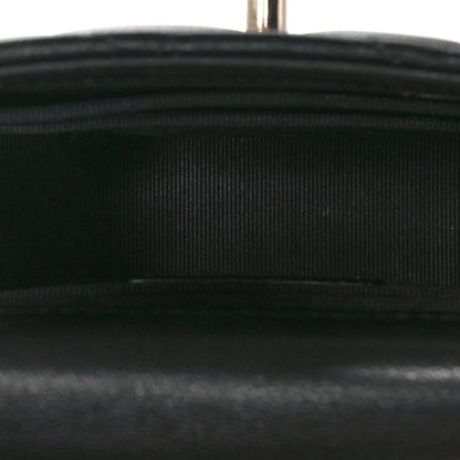 Chanel Lambskin Quilted Mini Trendy CC Clutch With Chain Black 5 of 11