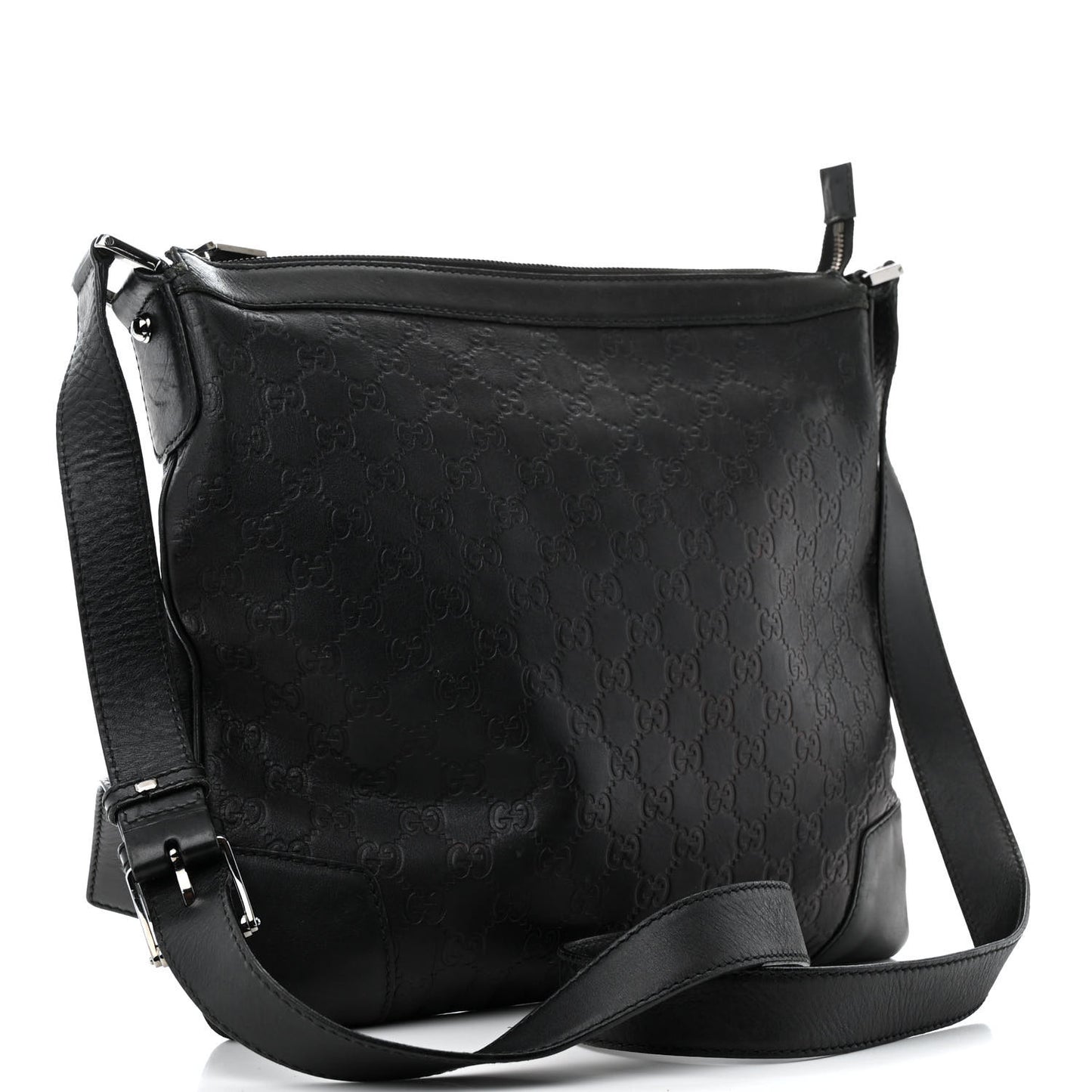 Guccissima GG Messenger Bag Black