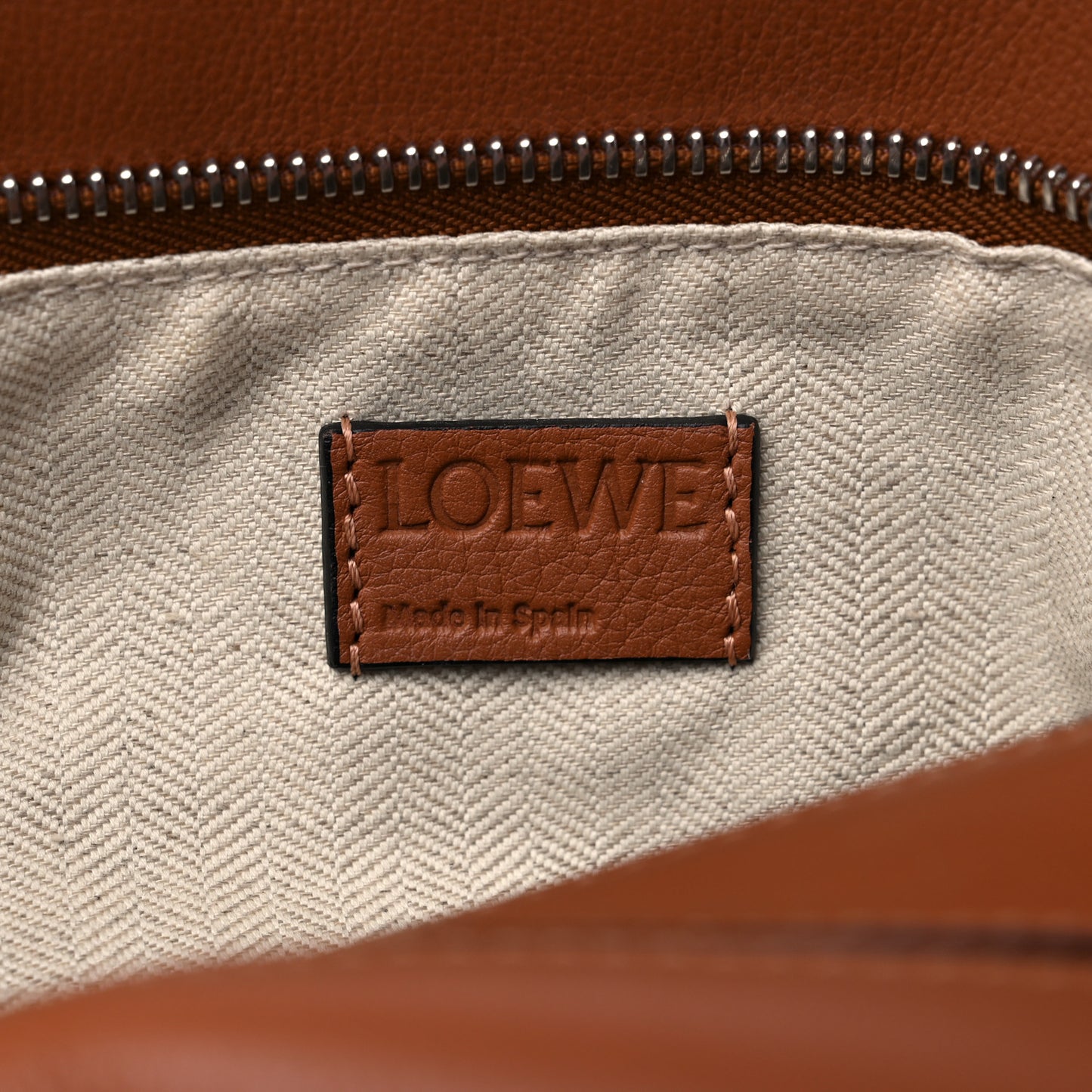 Calfskin Small Puzzle Bag Tan