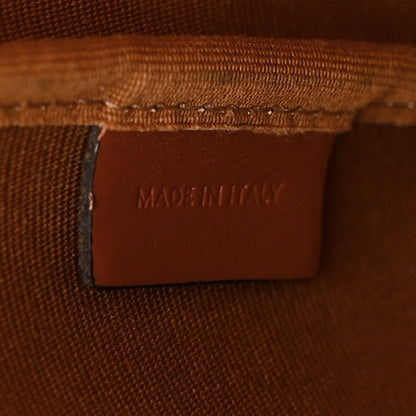 Celine Triomphe Canvas Calfskin Small Bucket Bag White 7 of 11