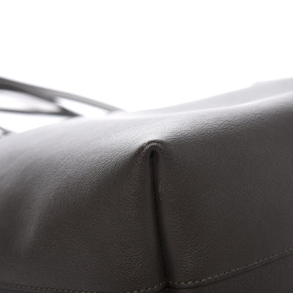Saint Laurent Calfskin Large Shopping Tote Earth 9 of 11