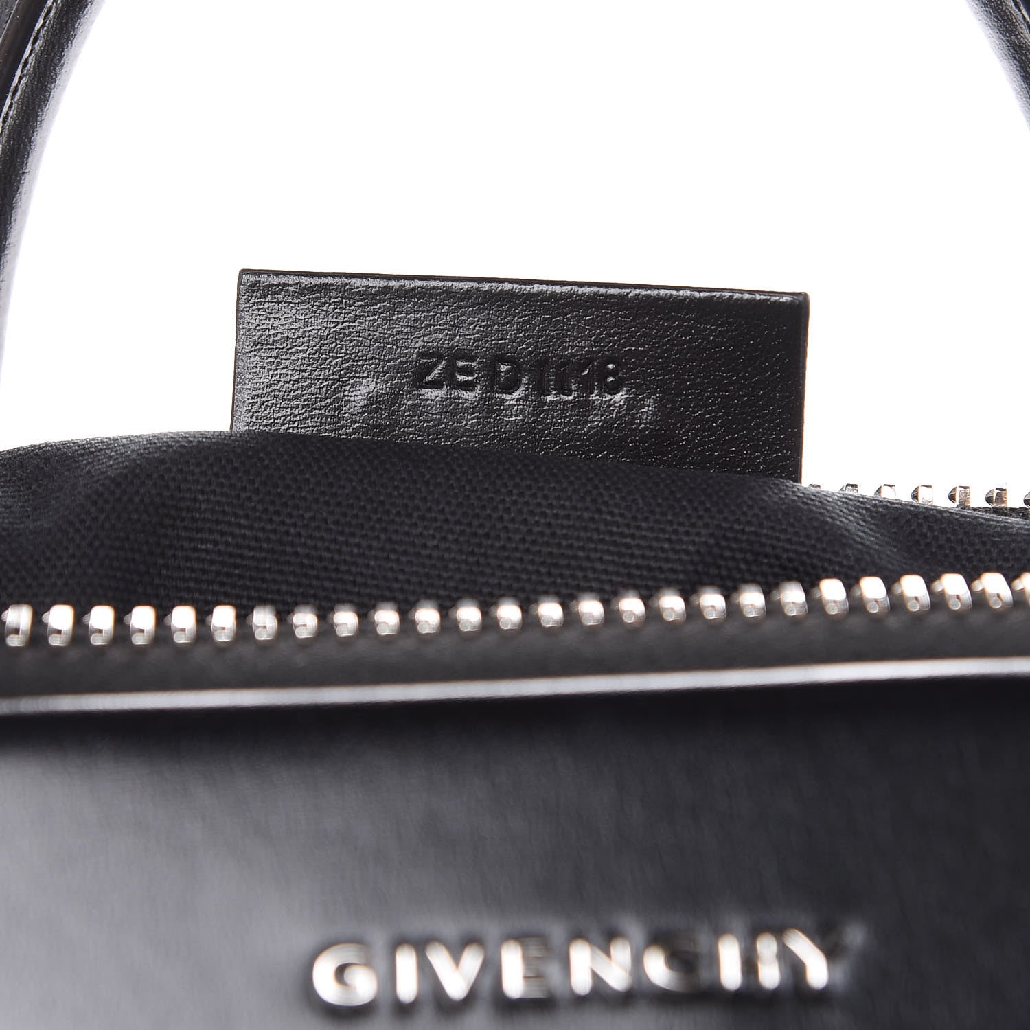 Givenchy Shiny Lord Calfskin Medium Antigona Black 7 of 10
