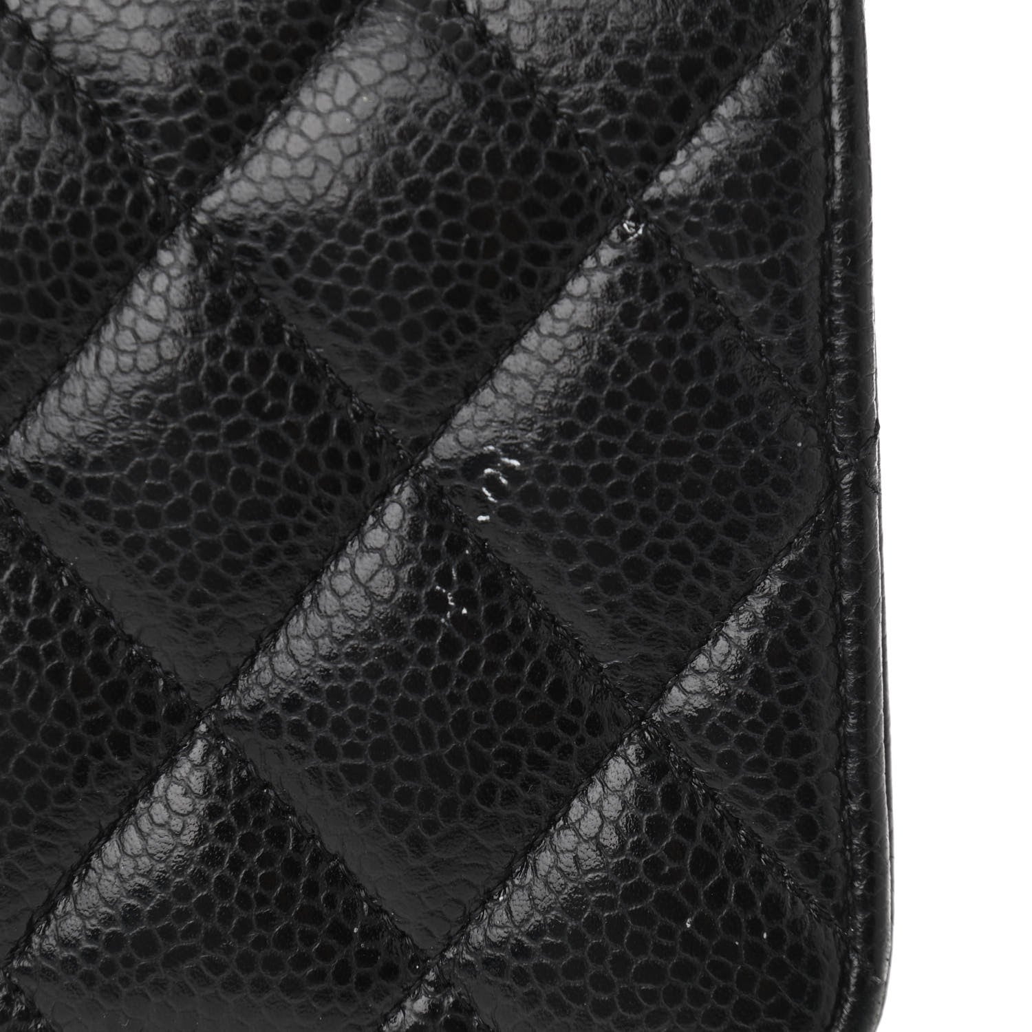 Chanel Caviar Quilted Medium Double Flap Black 11 of 13