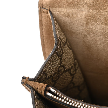 Gucci GG Supreme Monogram Embroidered Medium Dionysus Shoulder Bag Beige 16 of 21