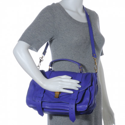 Proenza Schouler Lambskin PS1 Medium Satchel Purple Rain 2 of 8